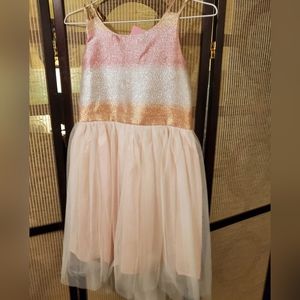 Girl's Pink Formal Dress